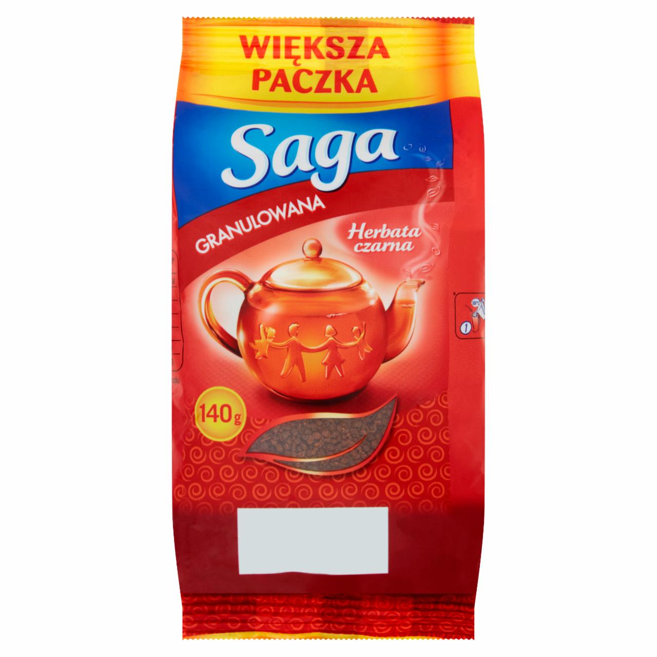 Zdjęcia - Saga Herbata czarna granulowana 140 g