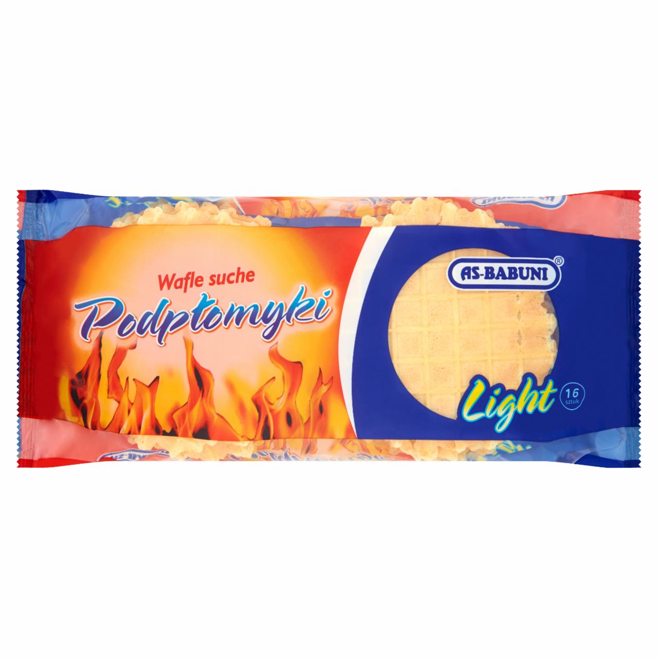 Zdjęcia - As-Babuni Light Wafle suche podpłomyki 145 g