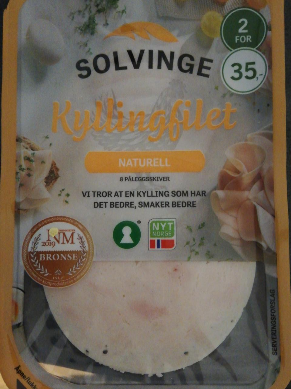 Zdjęcia - Kyllingfilet naturell Solvinge