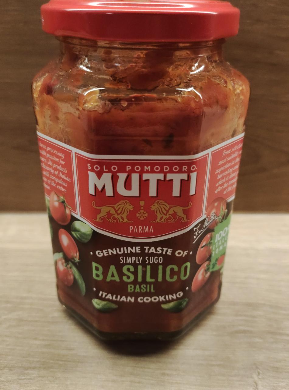 Zdjęcia - Mutti Sos pomidorowy z bazylią 400 g