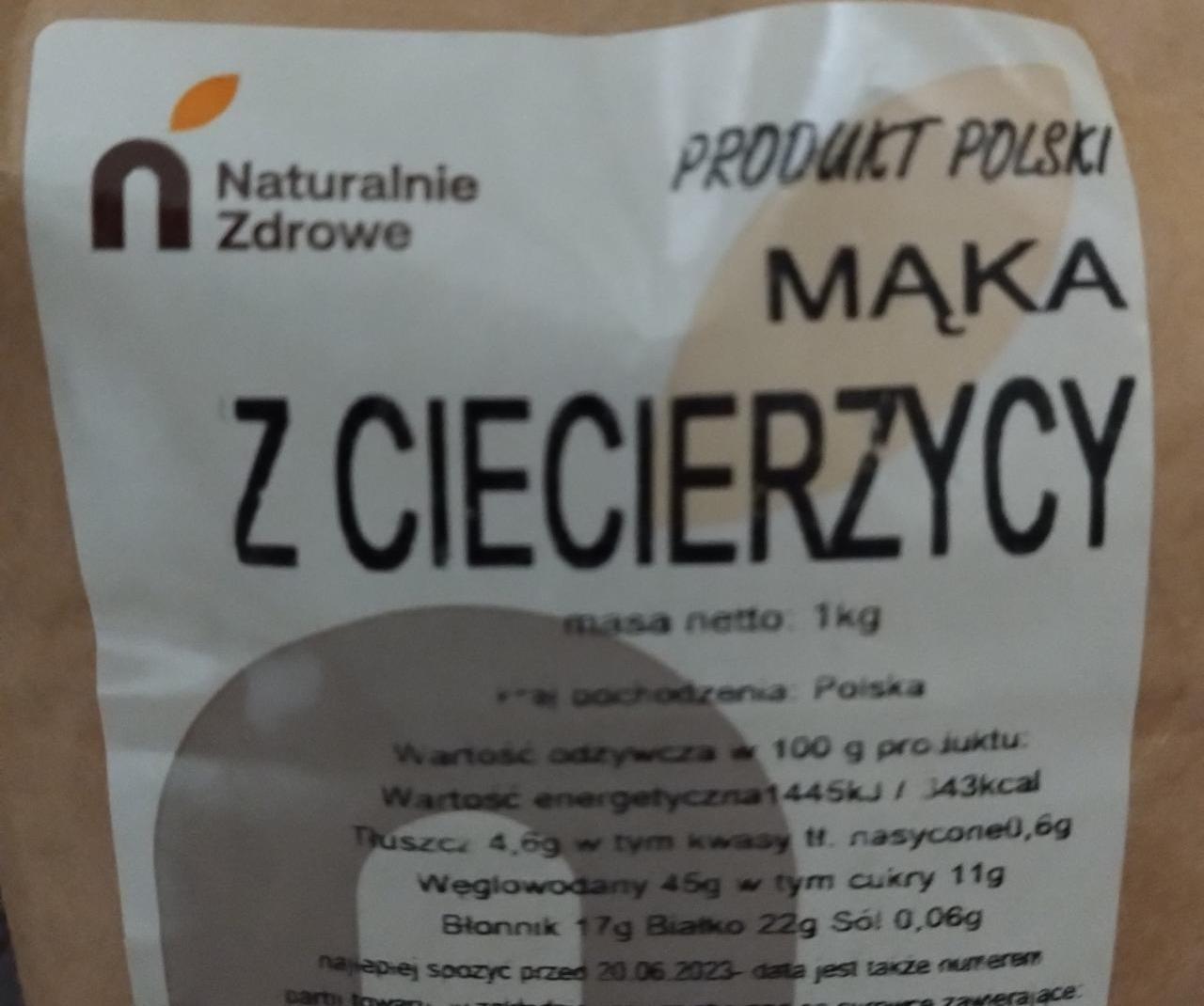 Zdjęcia - Mąka z ciecierzycy Naturalnie Zdrowe