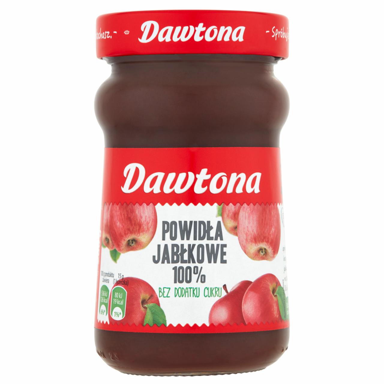 Zdjęcia - Dawtona Powidła jabłkowe 100% 280 g