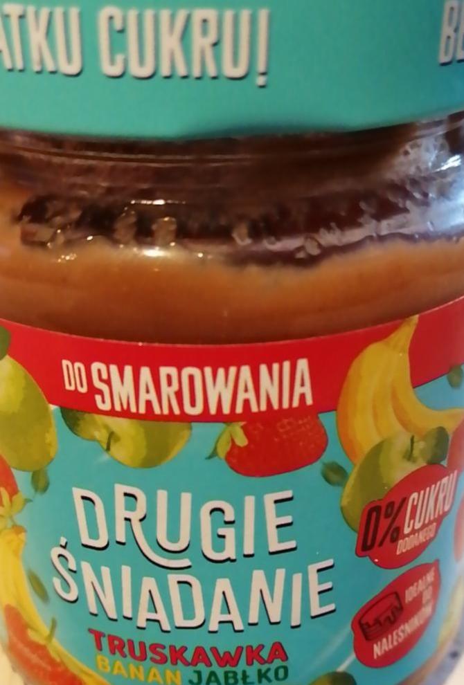 Zdjęcia - Drugie śniadanie Mus owocowy truskawka banan jabłko 270 g