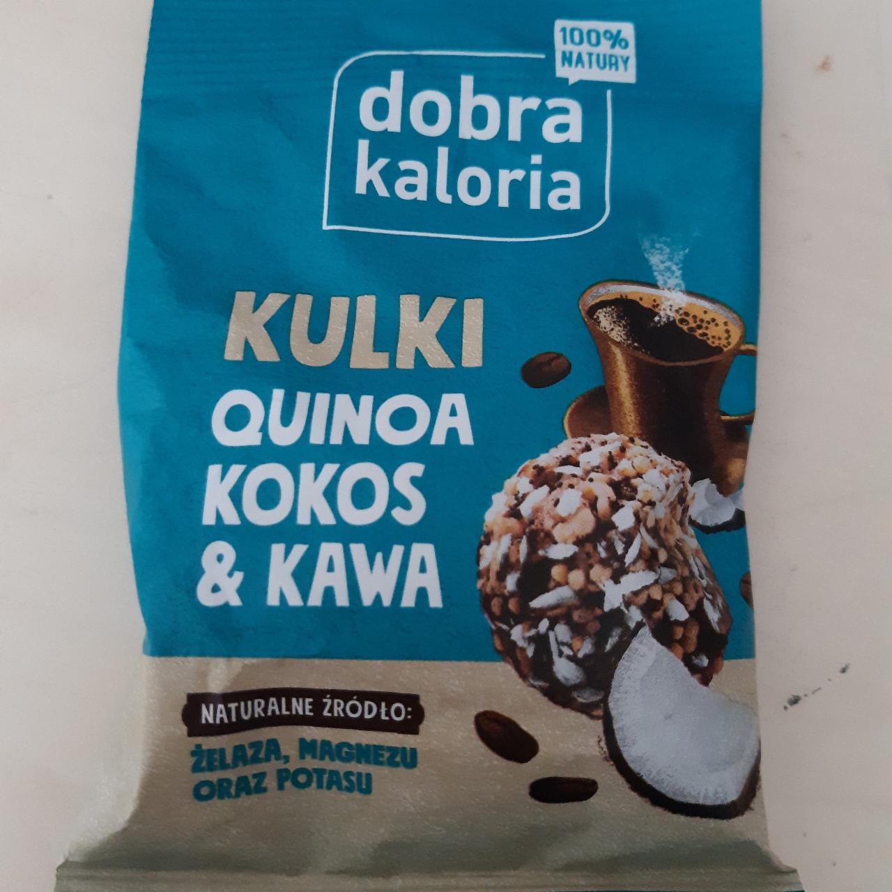 Zdjęcia - Kulki quinoa kokos & kawa Dobra Kaloria