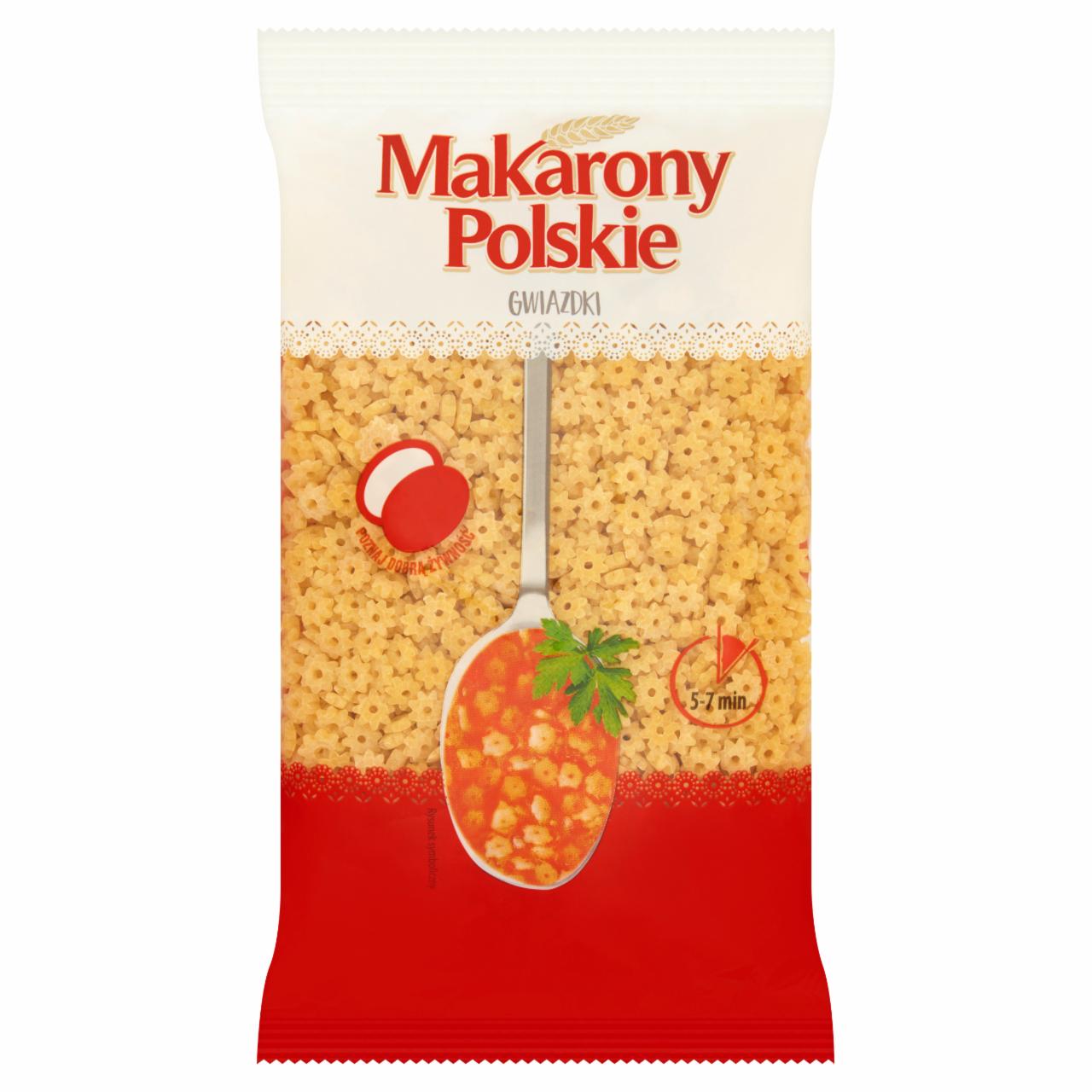 Zdjęcia - Makarony Polskie Makaron gwiazdki 250 g