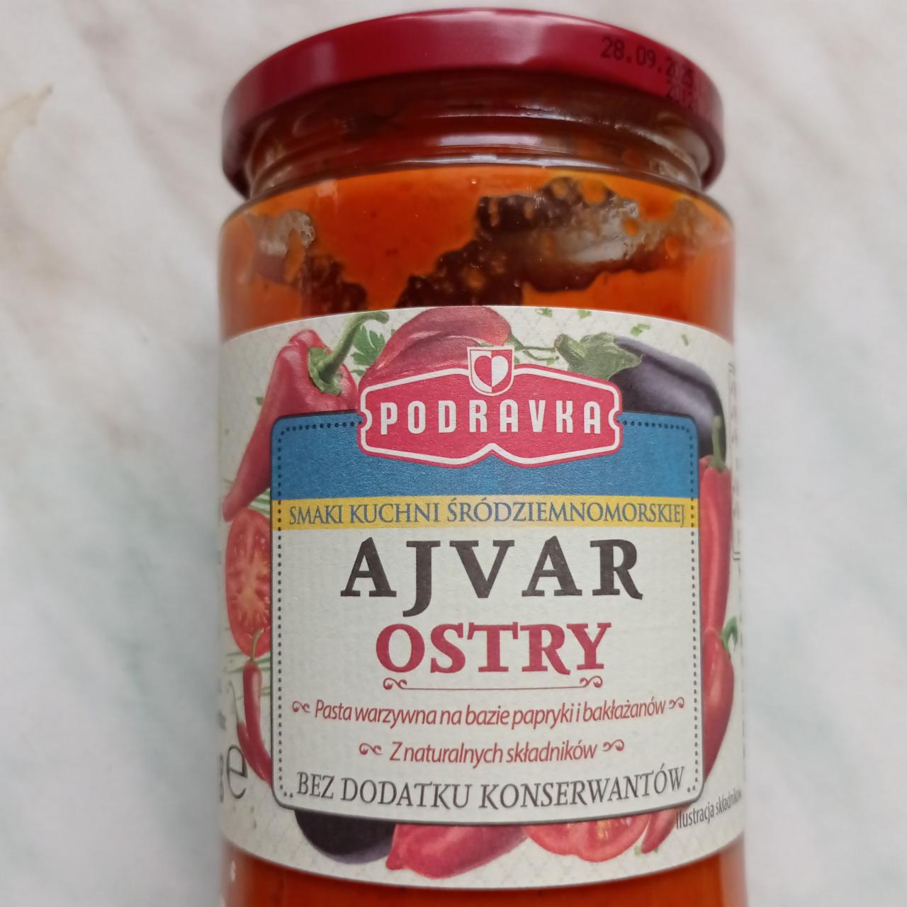 Zdjęcia - Ajvar ostry Podravka