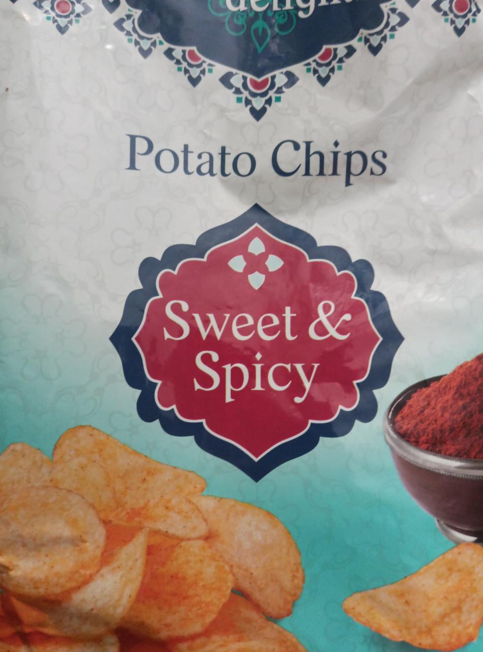 Zdjęcia - Potato chips sweet and spicy