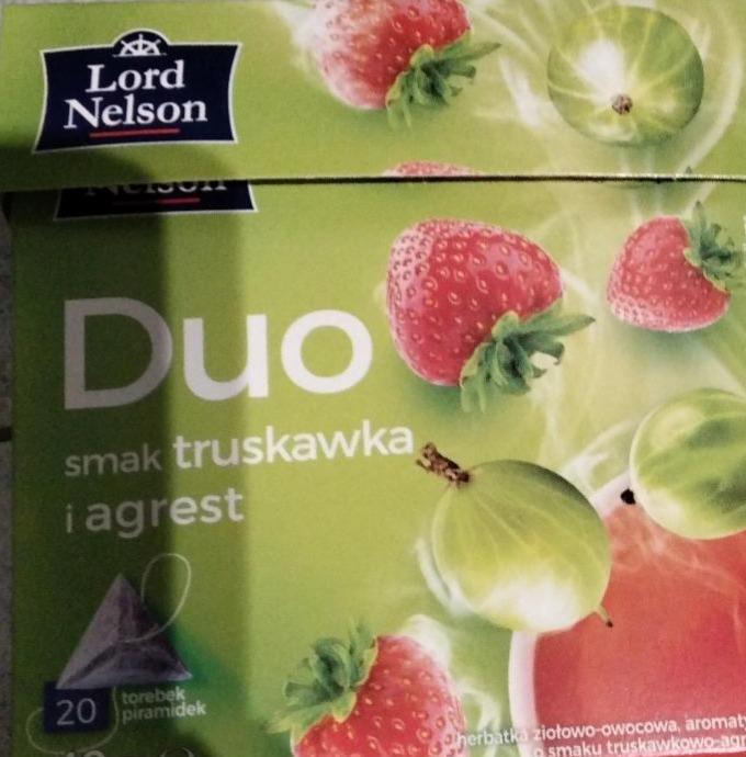 Zdjęcia - Lord Nelson Duo smak truskawka i agrest