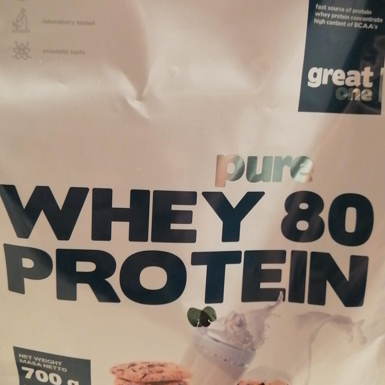 Zdjęcia - Pure Whey 80 Protein Ciastko Great One