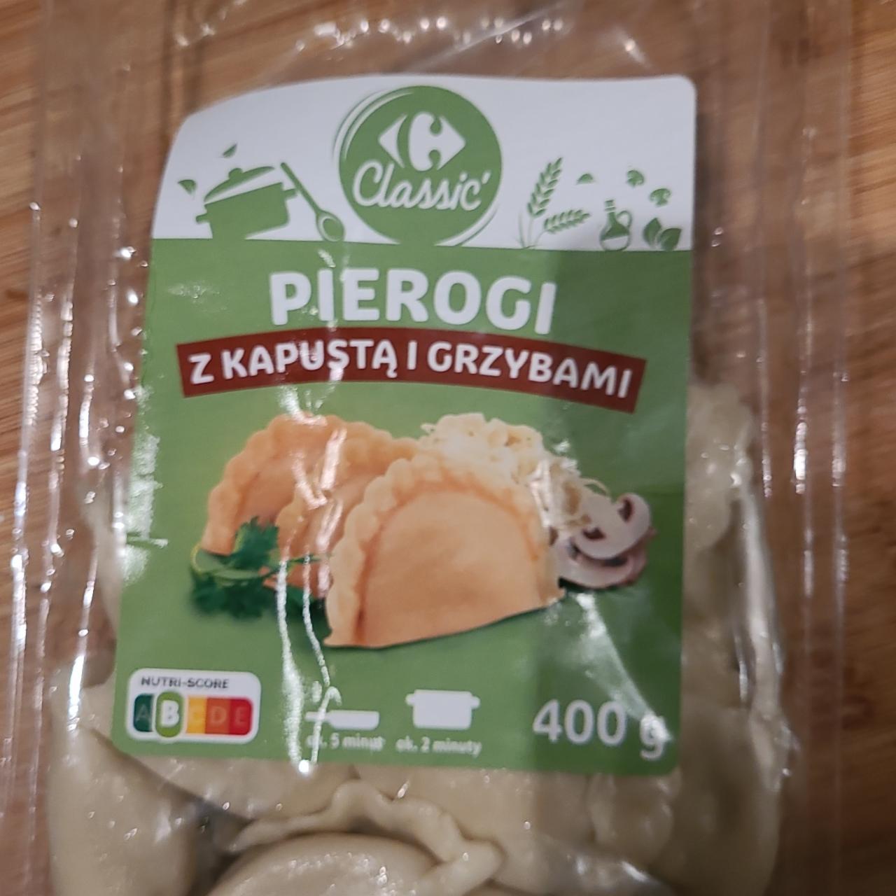 Zdjęcia - Pierogi z Kapustą i Grzybami K-Classic