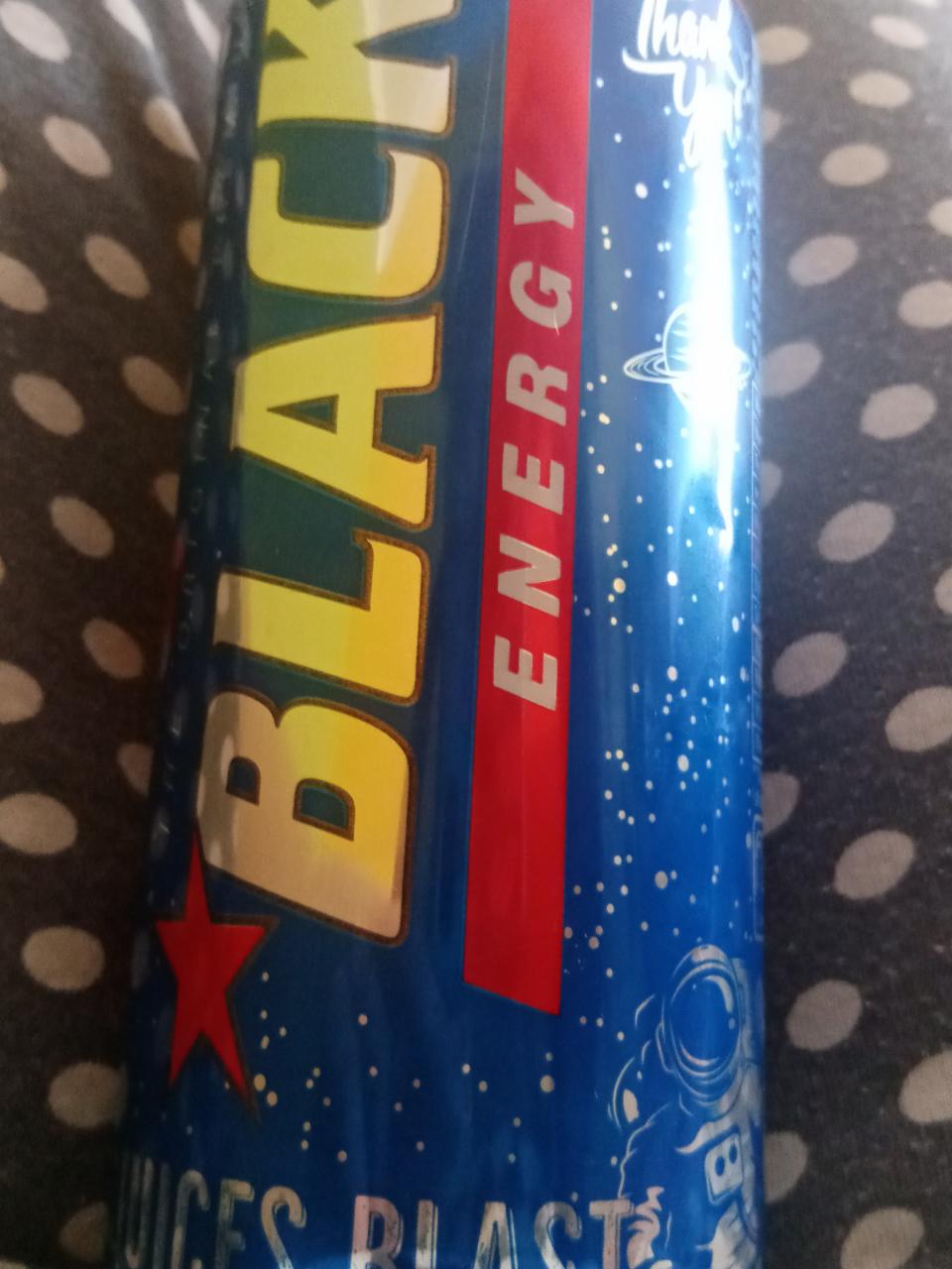 Zdjęcia - BLACK energy - juice blast blueberry