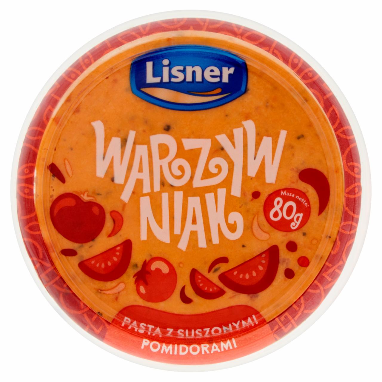 Zdjęcia - Lisner Warzywniak Pasta z suszonymi pomidorami 80 g