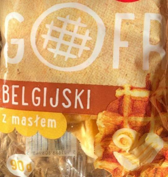 Zdjęcia - Gofr Belgijski z masłem Żabka