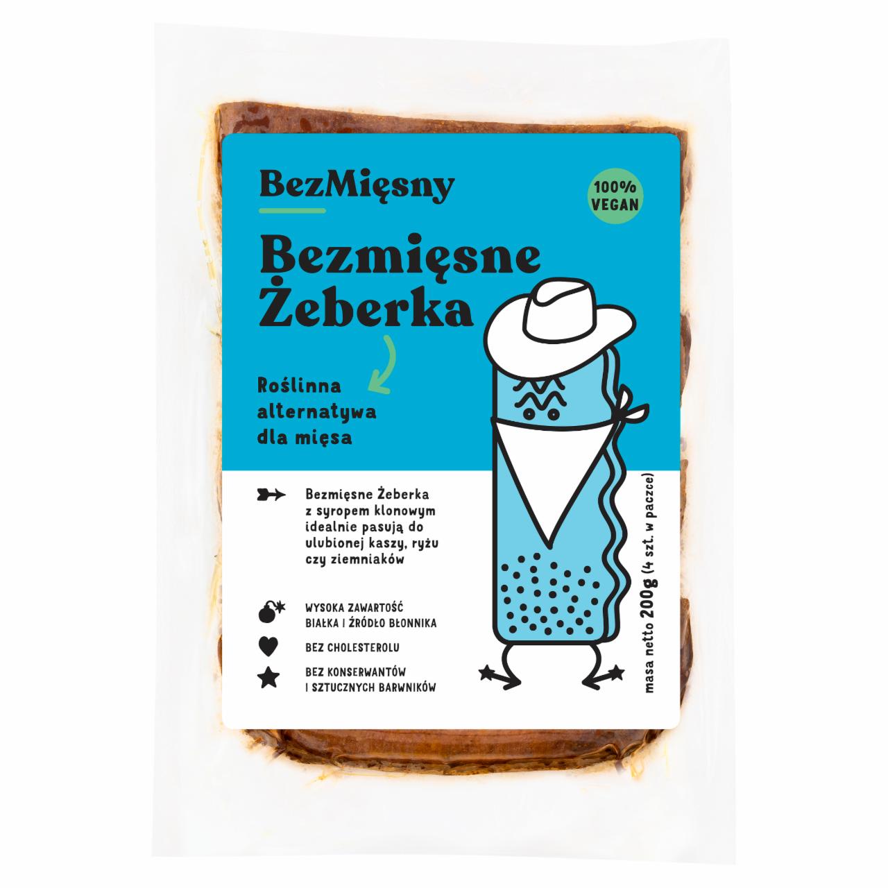 Zdjęcia - BezMięsny Bezmięsne żeberka 200 g (4 sztuki)