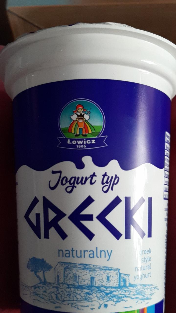 Zdjęcia - Jogurt typ grecki naturalny Łowicz