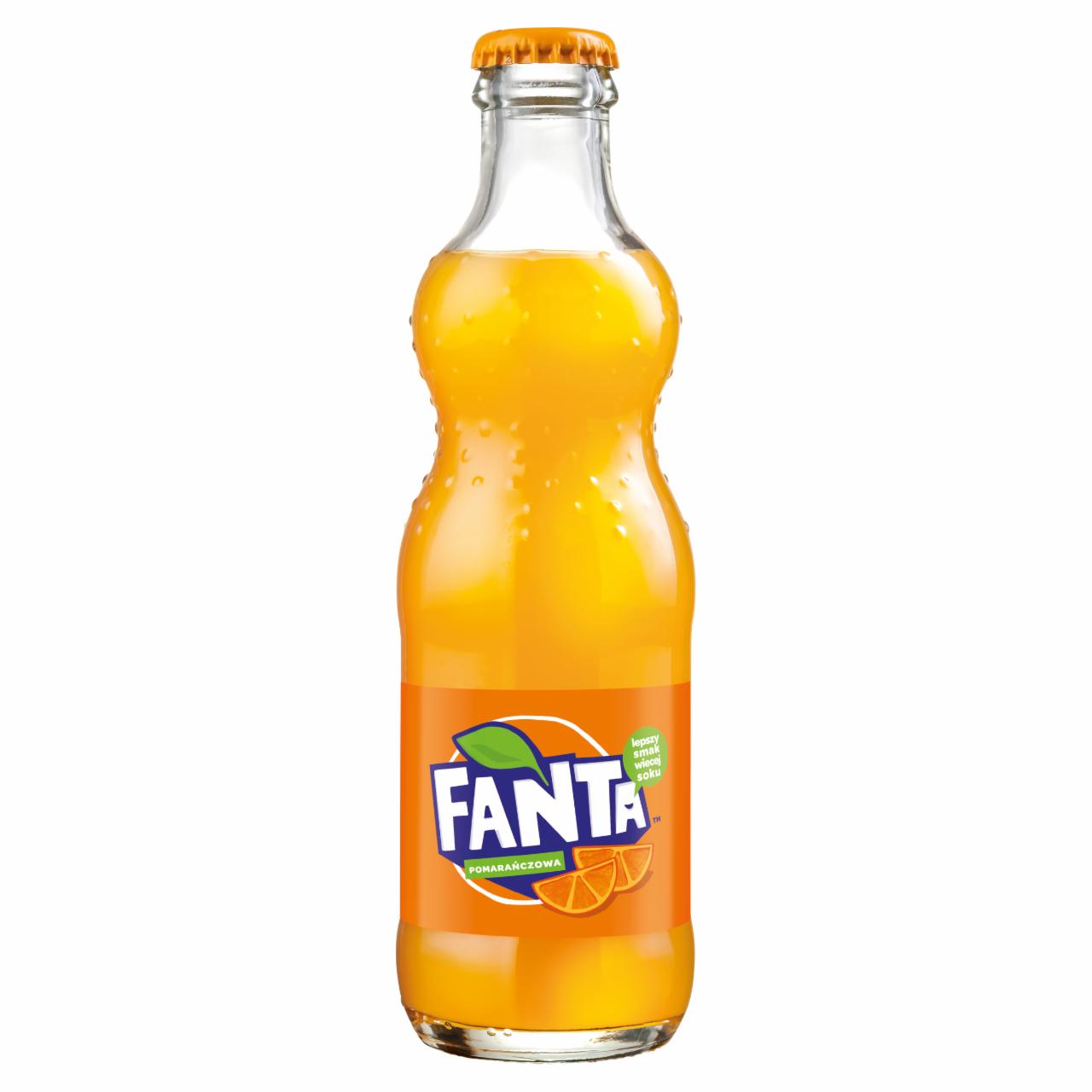 Zdjęcia - Fanta Pomarańczowa Napój gazowany 250 ml