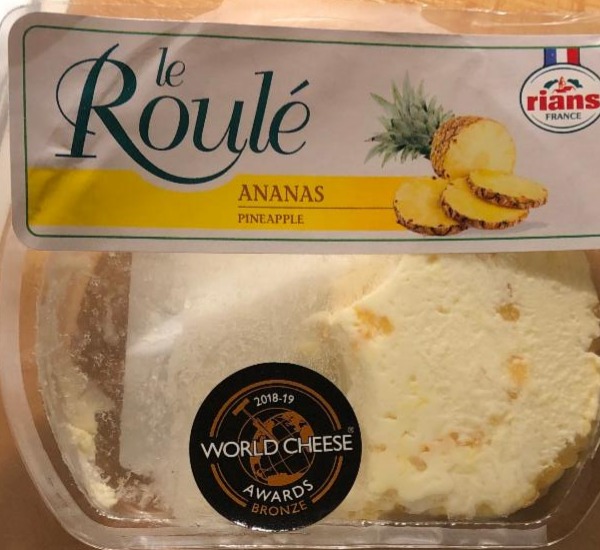 Zdjęcia - Rians Le Roulé Francuski ser z ananasem i mango 125 g