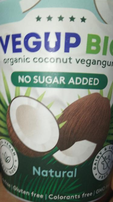 Zdjęcia - Deser z kwaśnego mleka kokosowego Vegup Bio