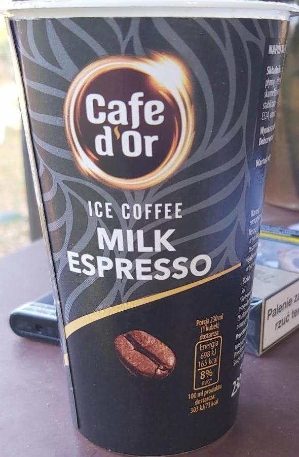 Zdjęcia - Ice Coffee Milk espresso Cafe d'Or