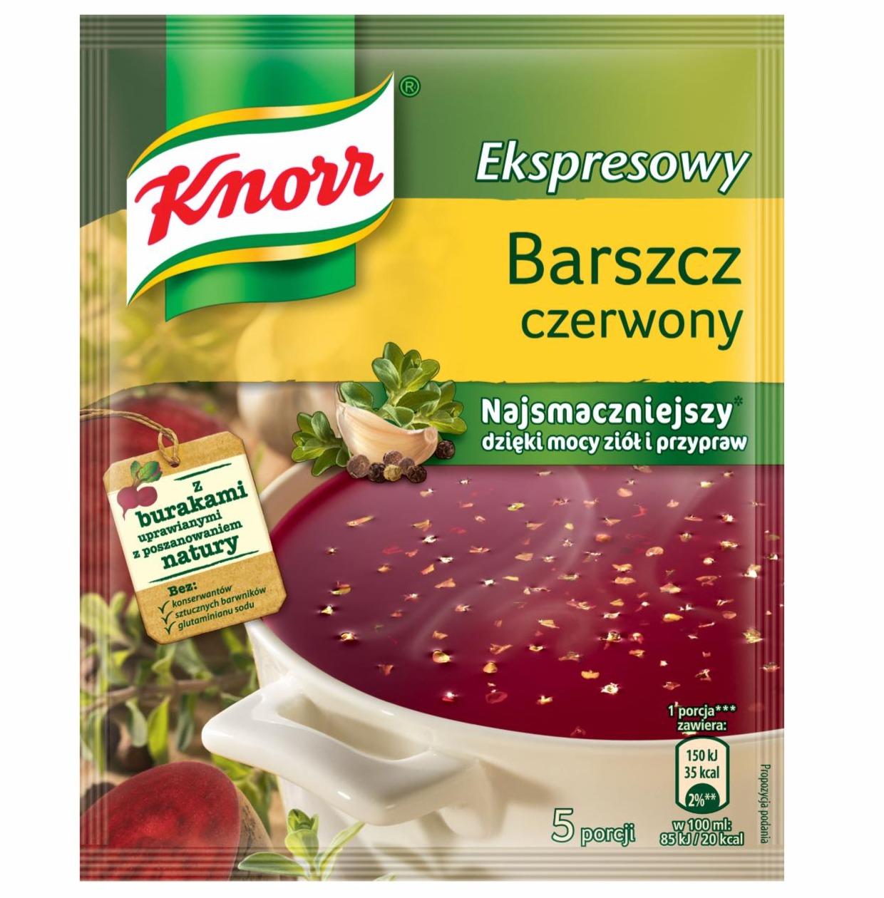 Zdjęcia - Barszcz czerwony ekspresowy Knorr