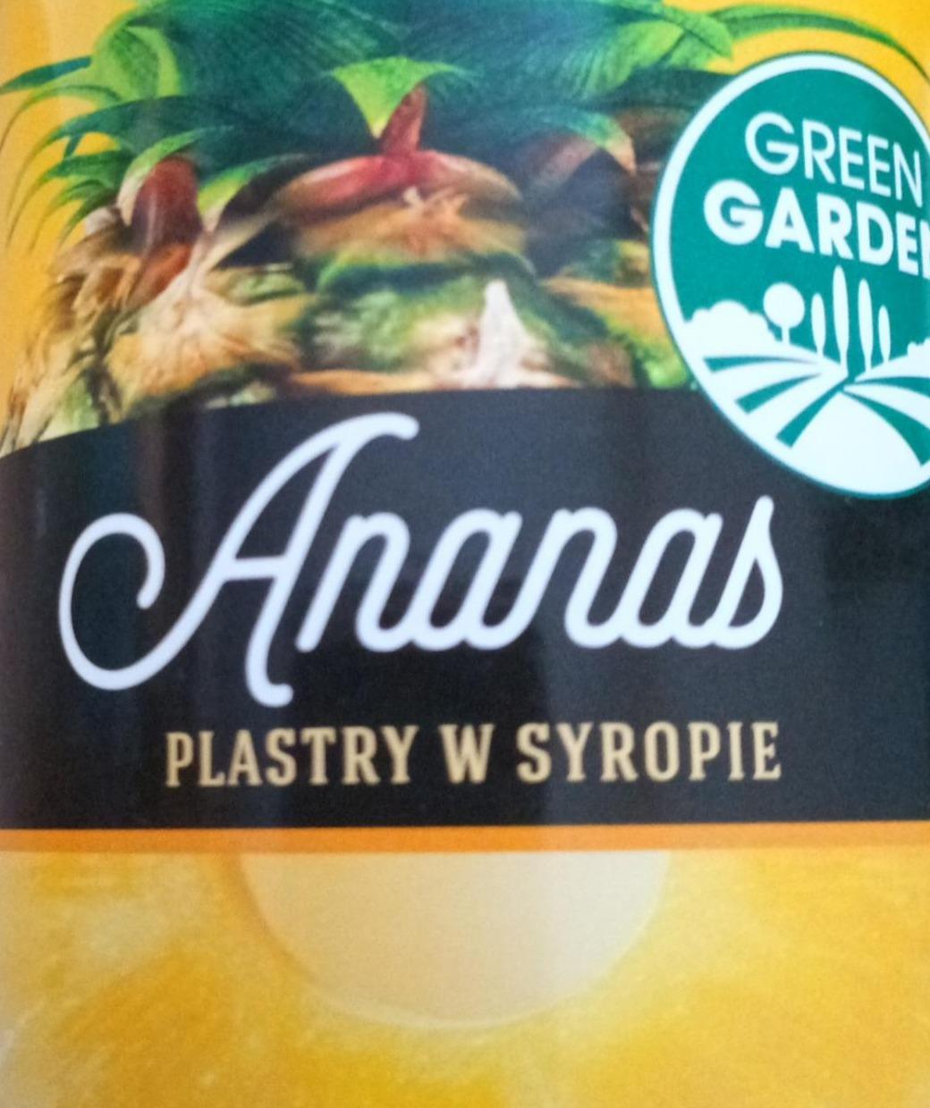 Zdjęcia - Ananas plastry w syropie Green garden