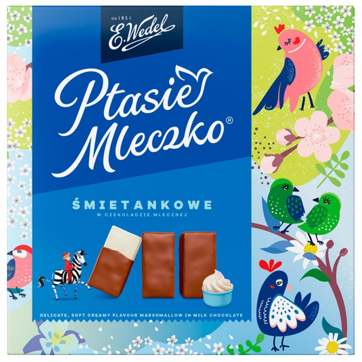 Zdjęcia - E. Wedel Ptasie Mleczko śmietankowe 360 g