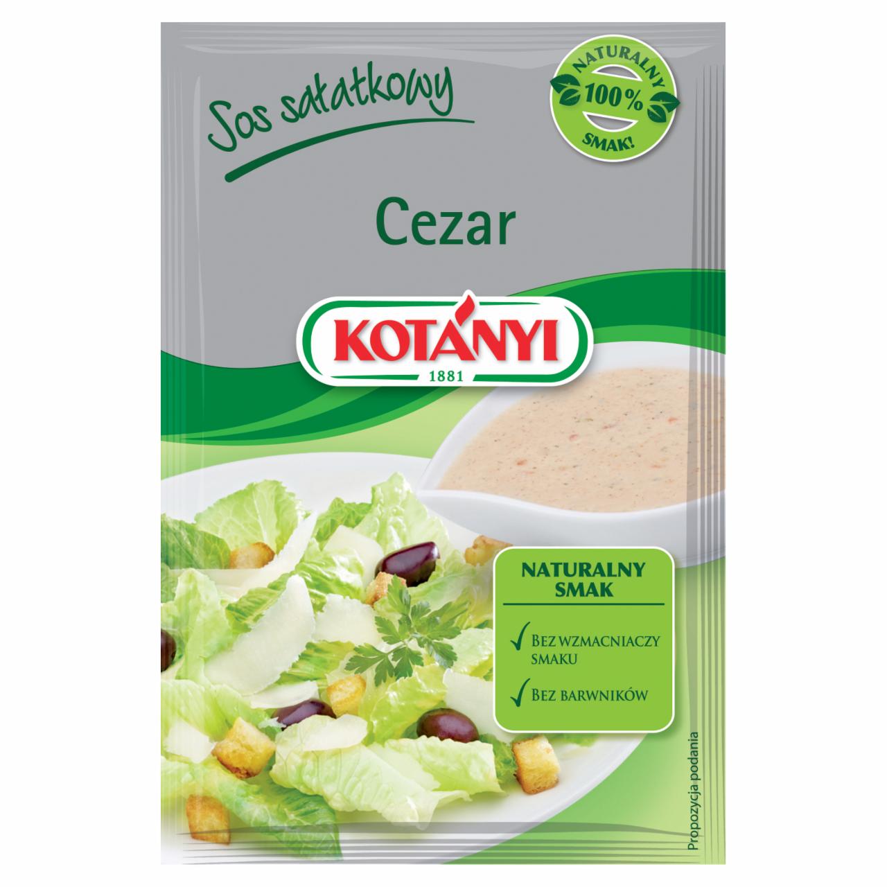 Zdjęcia - Kotányi Sos sałatkowy Cezar 13 g