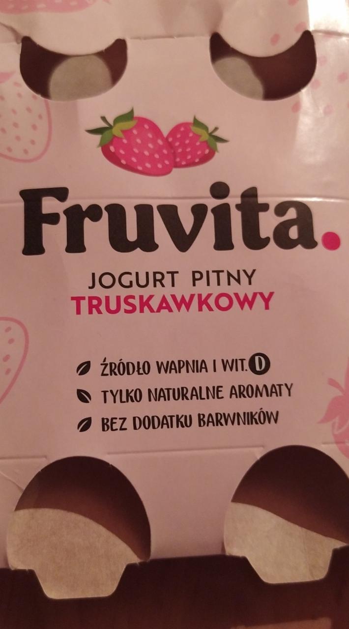 Zdjęcia - jogurt truskawkowy wapń witamina d fruvita