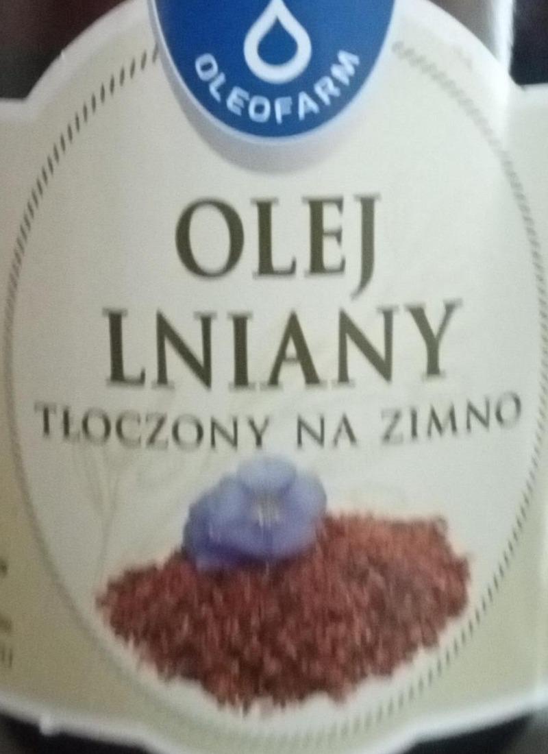 Zdjęcia - Olej lniany tłoczony na zimno Oleofarm