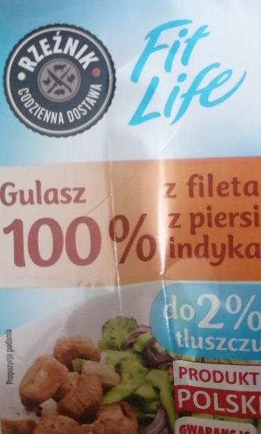 Zdjęcia - Gulasz z fileta z piersi indyka fit life 2% Rzeźnik
