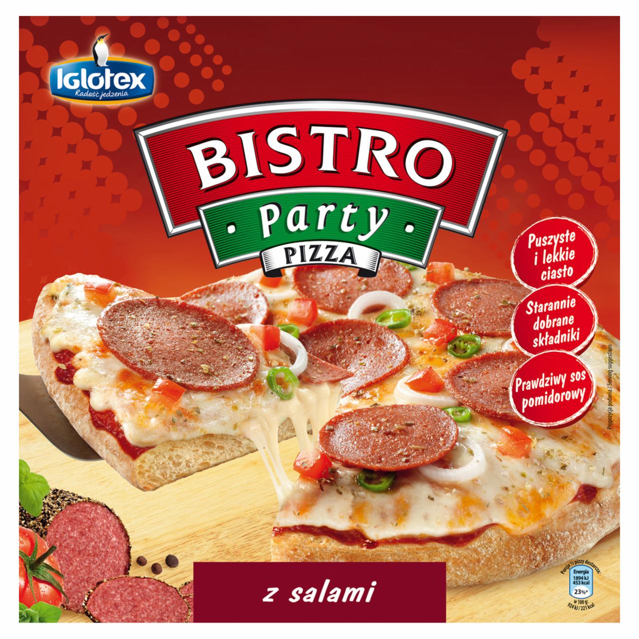 Zdjęcia - Bistro Party Pizza z salami 410 g