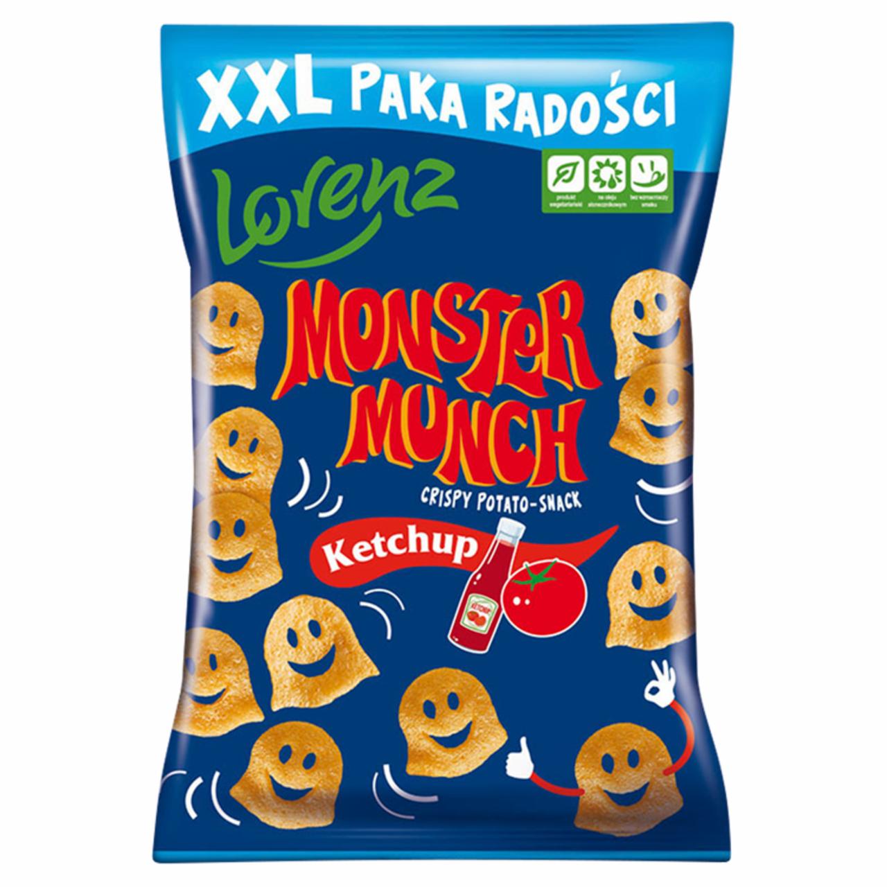 Zdjęcia - Monster Munch Chrupki ziemniaczane ketchup 160 g