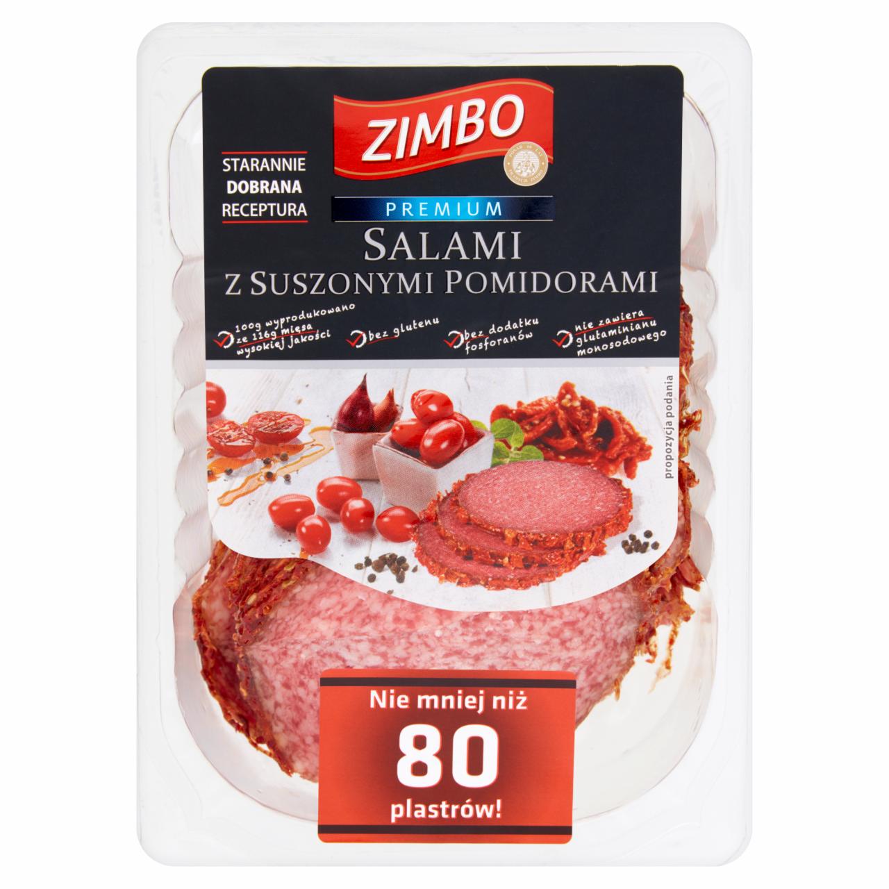 Zdjęcia - Zimbo Premium Salami z suszonymi pomidorami 500 g