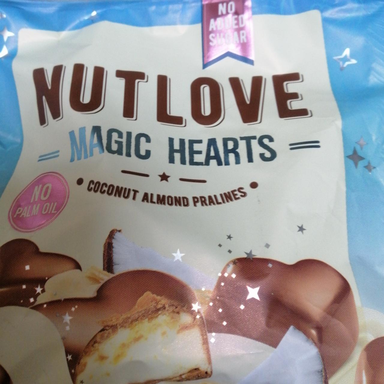 Zdjęcia - Nutlove magic hearts coconut almond pralines Allnutrition
