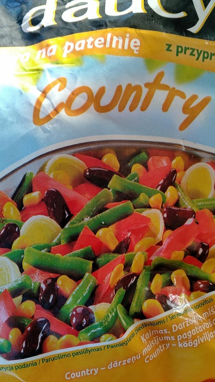 Zdjęcia - DAUCY Warzywa na patelnię Country z przyprawą toskańską mrożone
