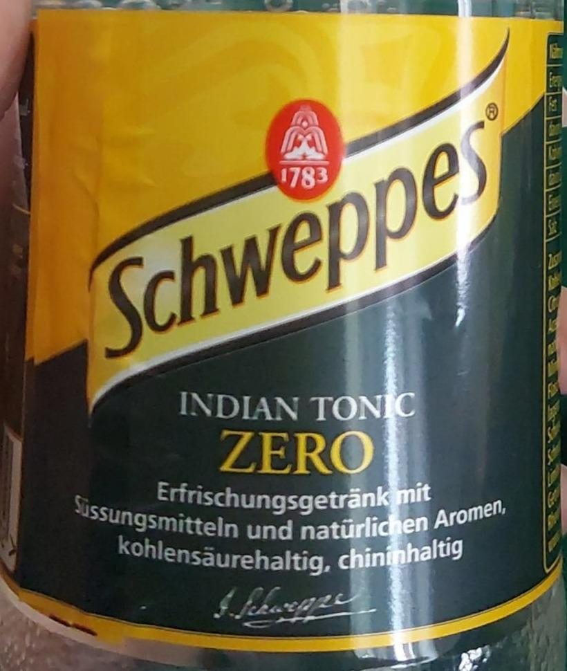 Zdjęcia - Schweppes Indian Tonic Zero Napój gazowany 250 ml