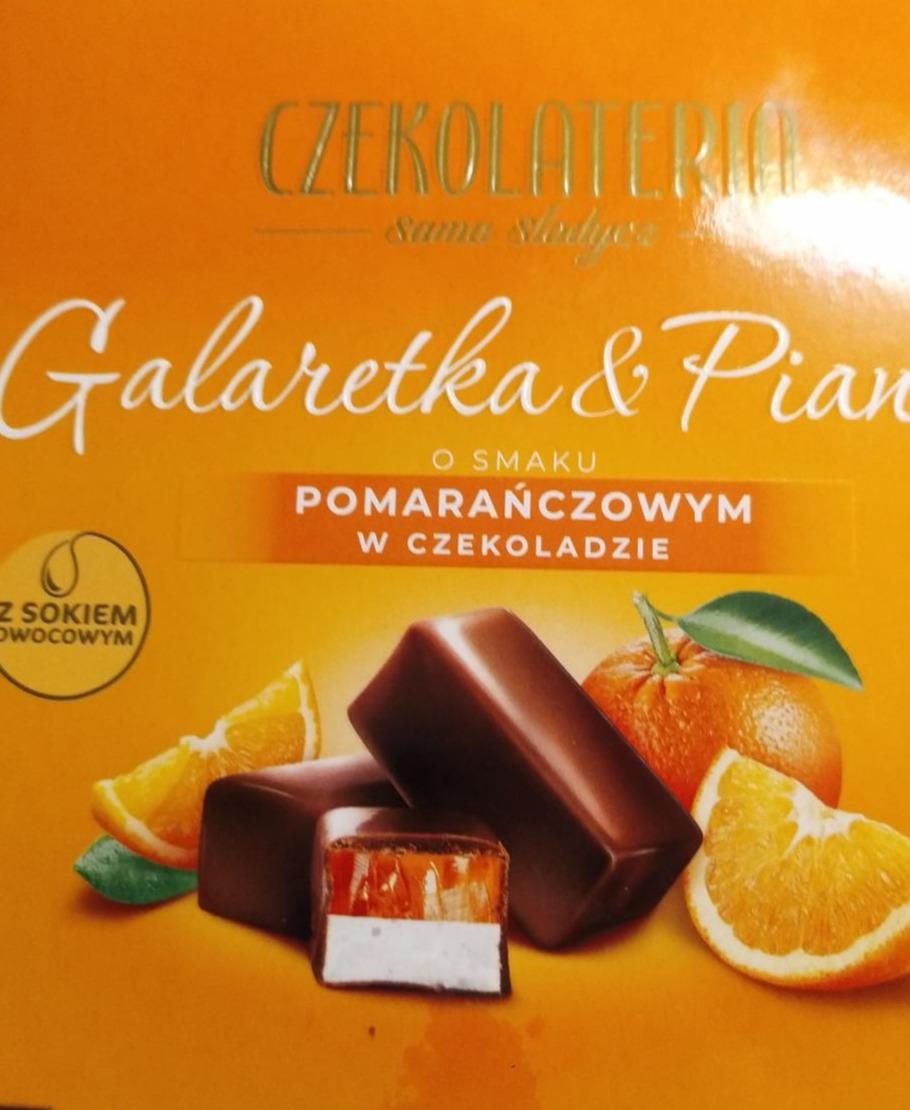 Zdjęcia - galaretka & pianka o smaku pomarańczowym w czekoladzie Czekolateria