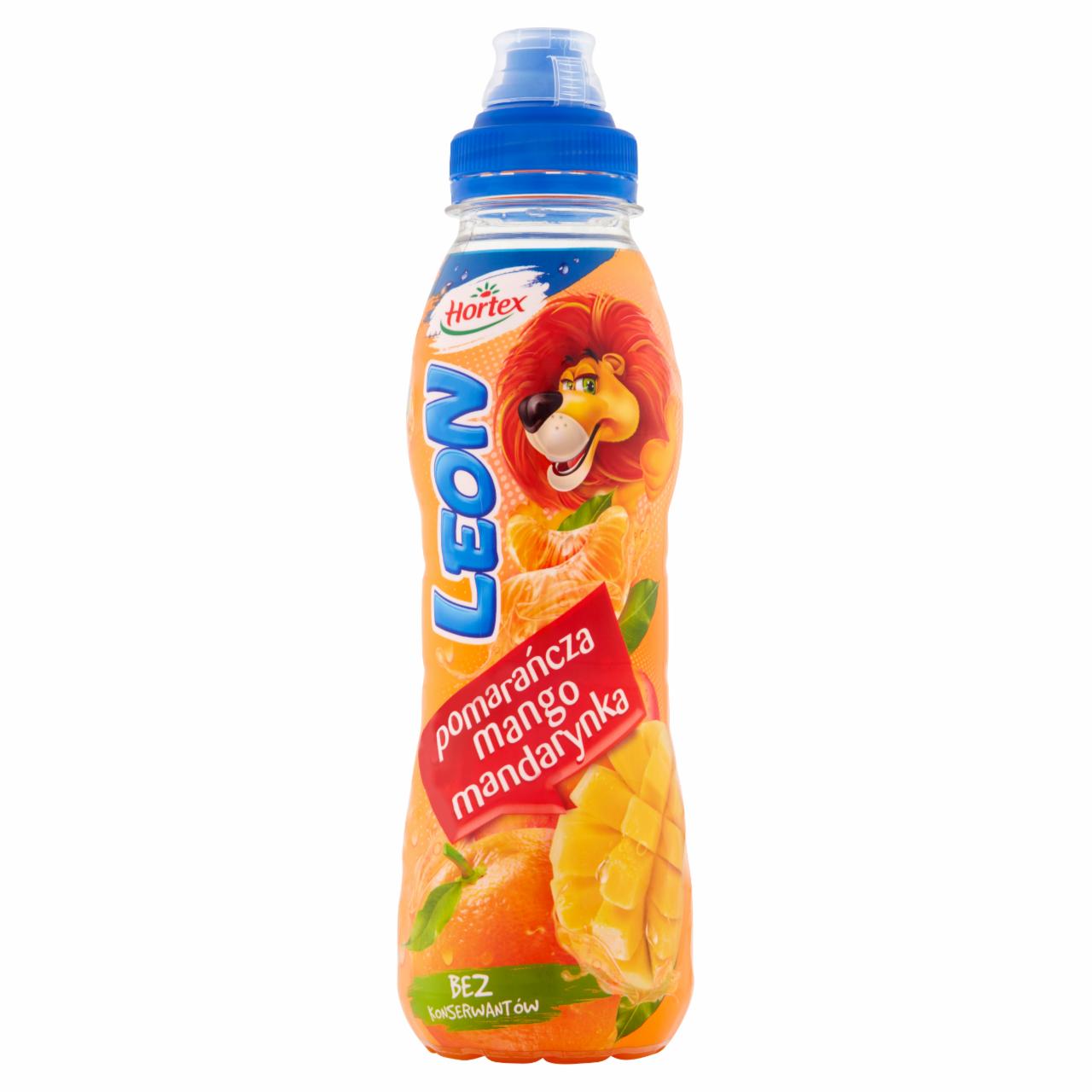 Zdjęcia - Hortex Leon Napój wieloowocowy pomarańcza mango mandarynka 400 ml