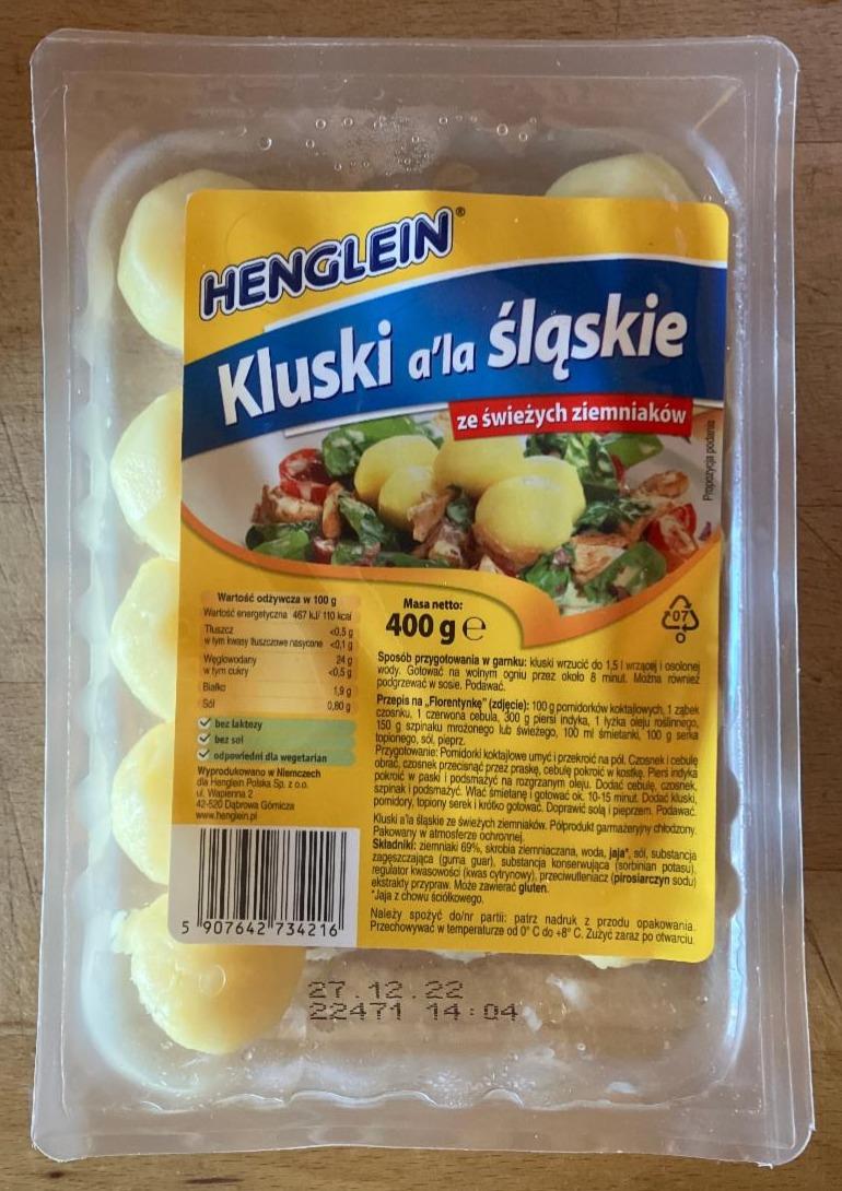 Zdjęcia - Henglein Kluski a'la śląskie ze świeżych ziemniaków 400 g