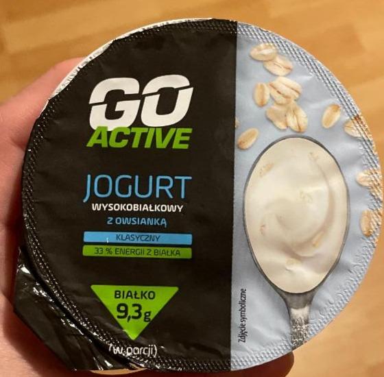 Zdjęcia - Jogurt wysokobiałkowy z owsianką klasyczny Go Active