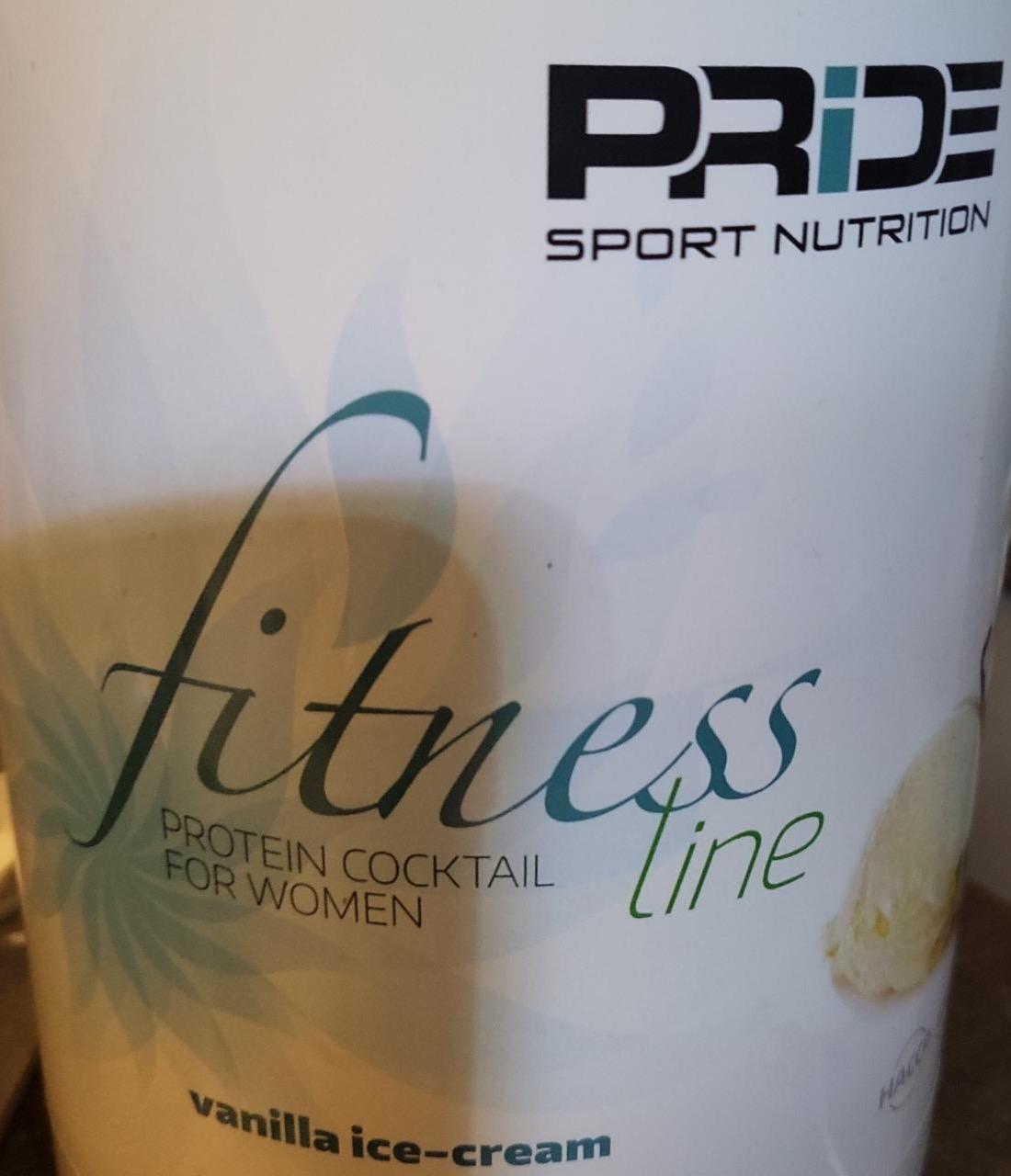 Zdjęcia - Fitness line vanilla ice-cream Pride Sport Nutrition