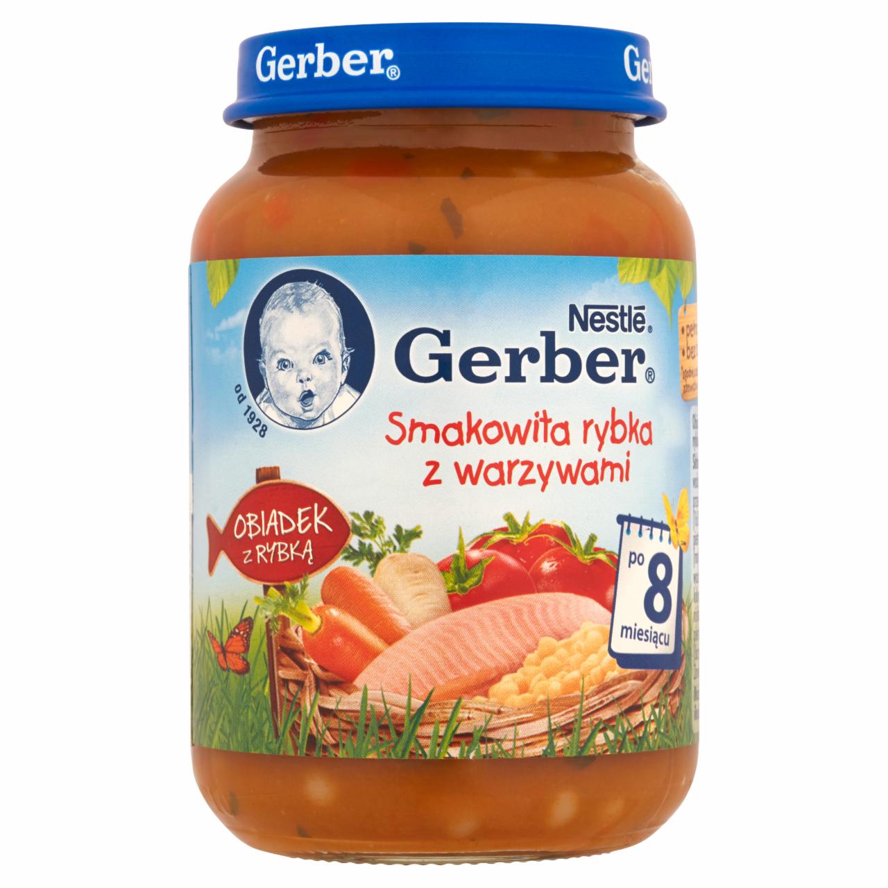 Zdjęcia - Gerber Mintaj z warzywami dla niemowląt po 8. miesiącu 190 g