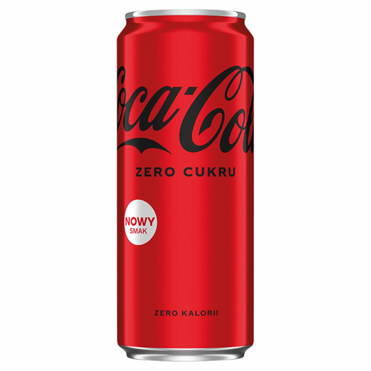 Zdjęcia - Coca-Cola zero Napój gazowany 330 ml