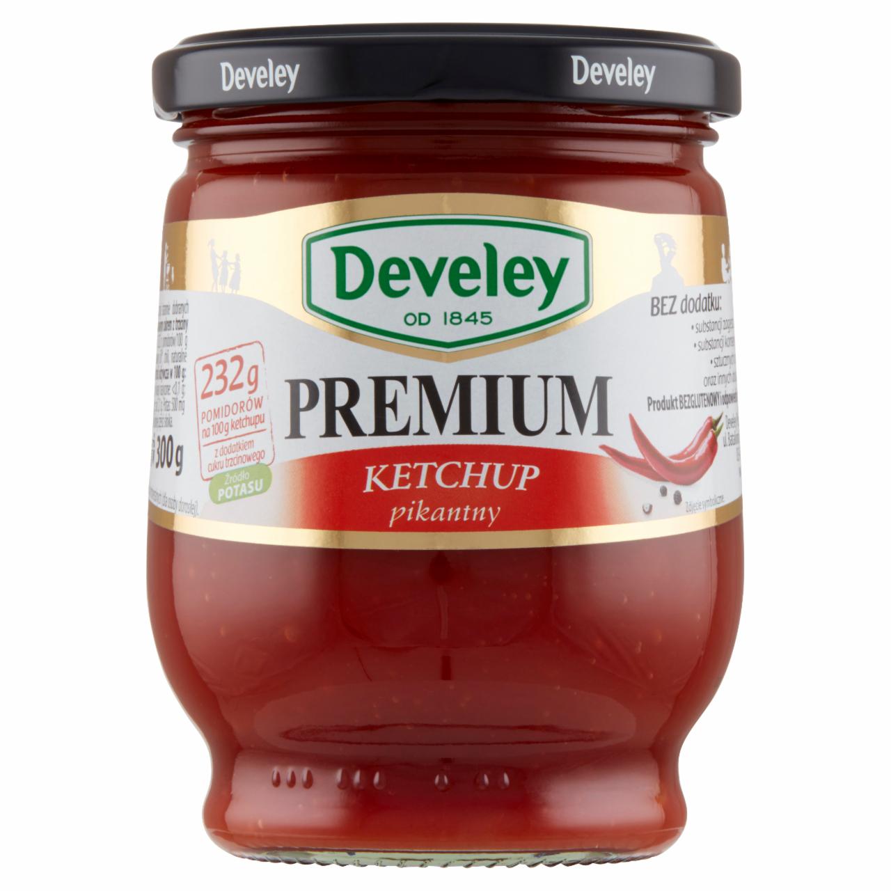 Zdjęcia - Develey Premium Ketchup pikantny 300 g