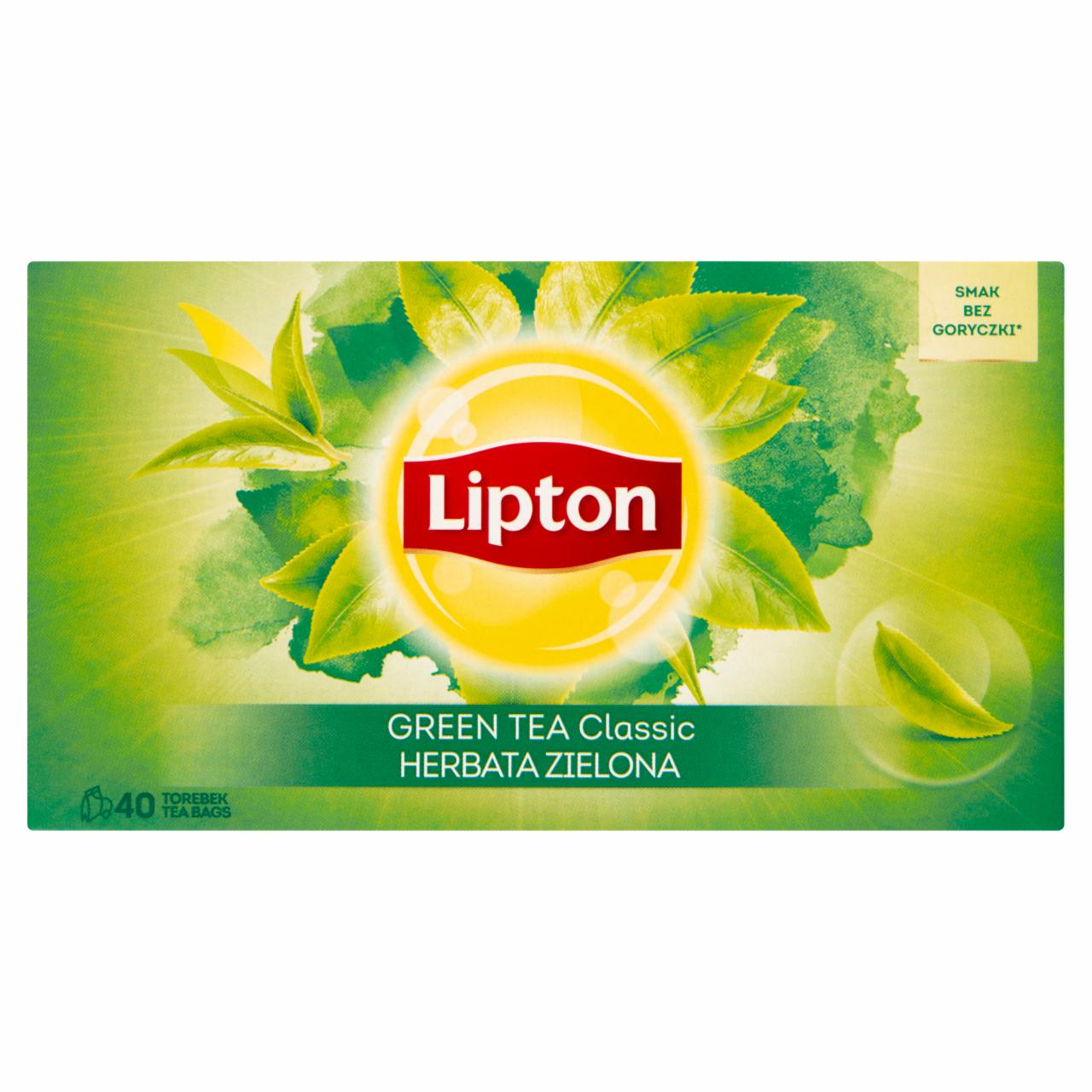 Zdjęcia - Lipton Classic Herbata zielona 52 g (40 torebek)