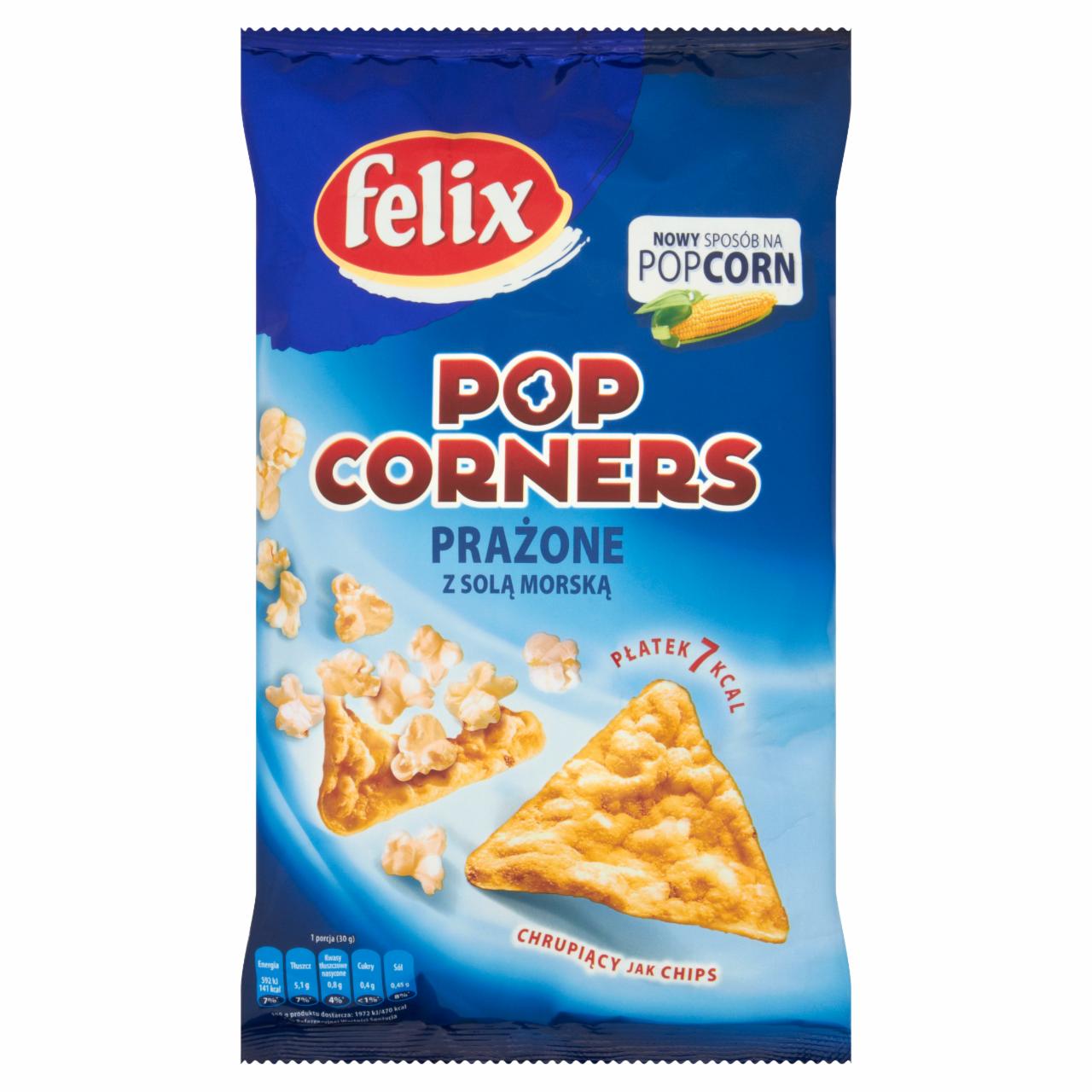 Zdjęcia - Felix Pop Corners Płatki prażone z solą morską 60 g