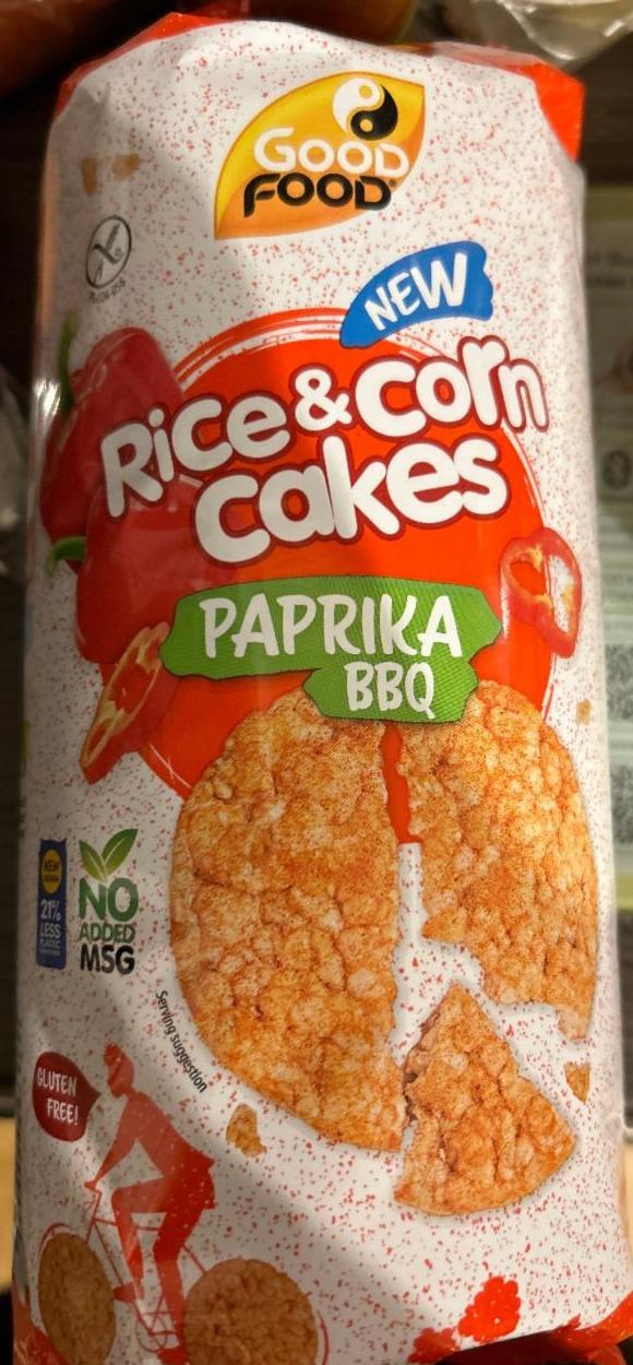 Zdjęcia - Rice&corn cakes papryka bbq Good Food