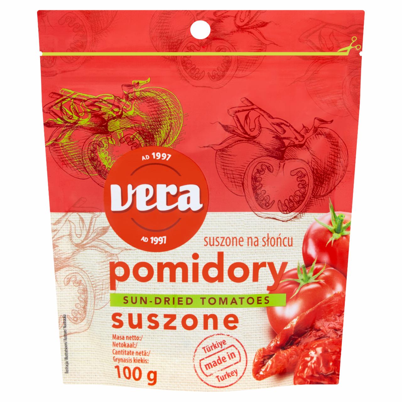 Zdjęcia - Vera Pomidory suszone na słońcu 100 g