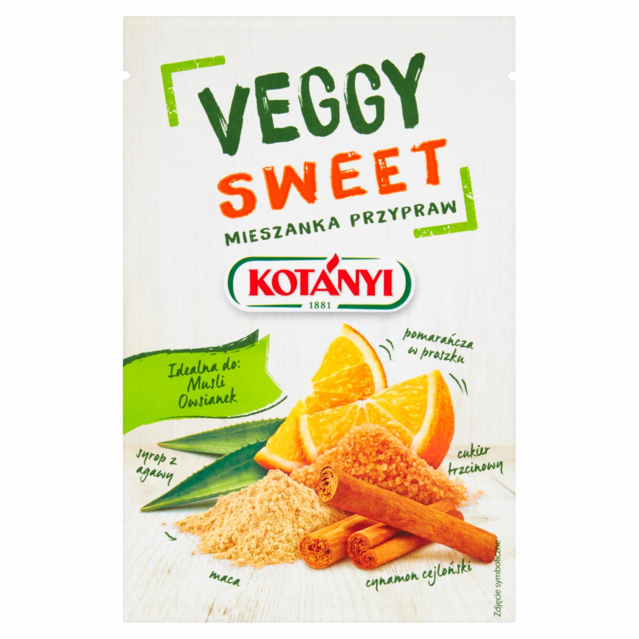 Zdjęcia - Kotányi Veggy Sweet Mieszanka przypraw 25 g