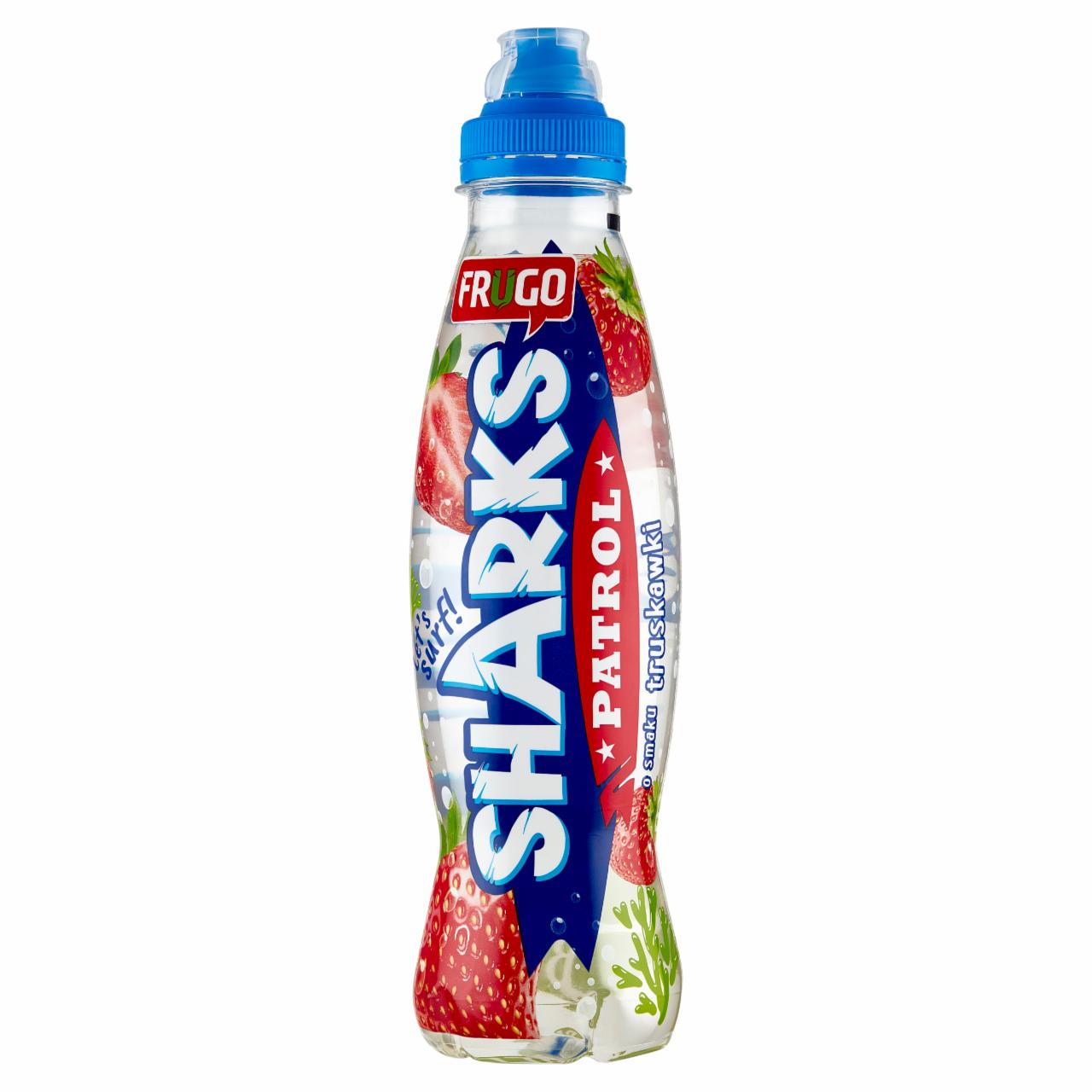 Zdjęcia - Frugo Sharks Patrol Napój niegazowany o smaku truskawki 500 ml